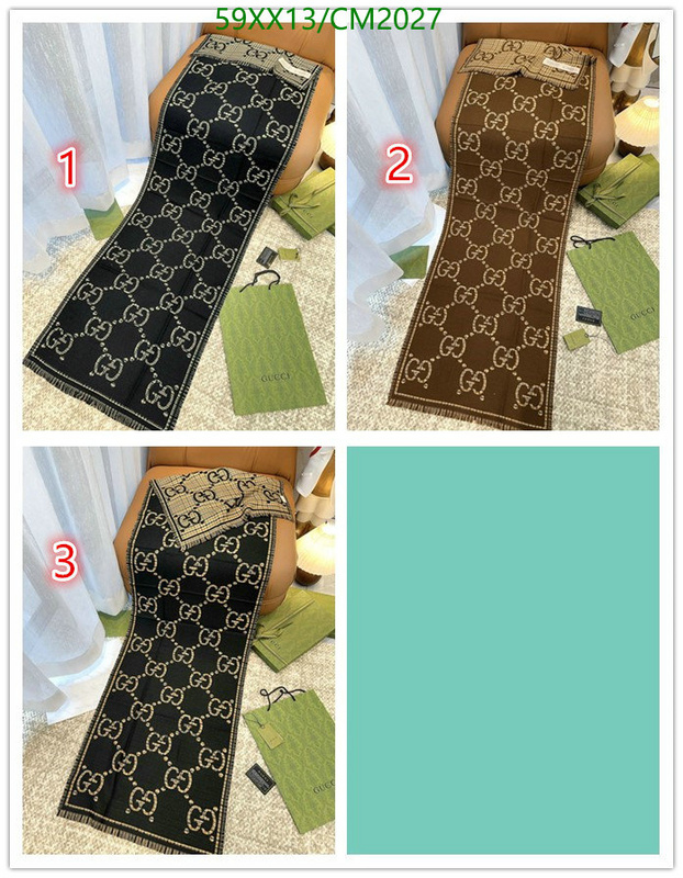 Gucci-Scarf Code: CM2027 $: 59USD