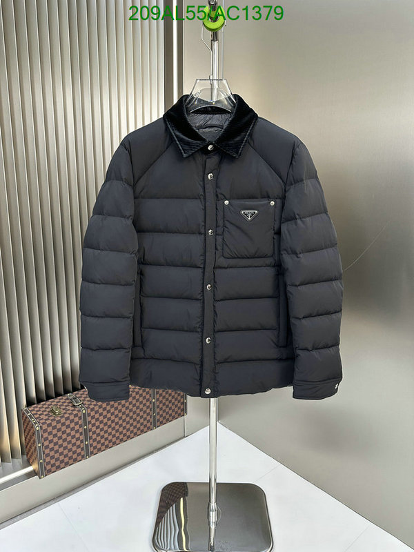 Prada-Down jacket Men Code: AC1379 $: 209USD