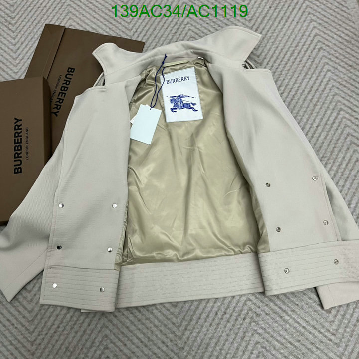 Burberry-Down jacket Women Code: AC1119 $: 139USD