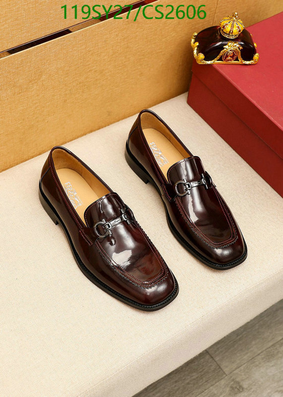 Ferragamo-Men shoes Code: CS2606 $: 119USD