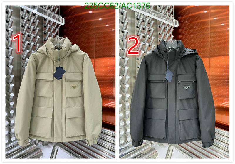 Prada-Down jacket Men Code: AC1376 $: 235USD