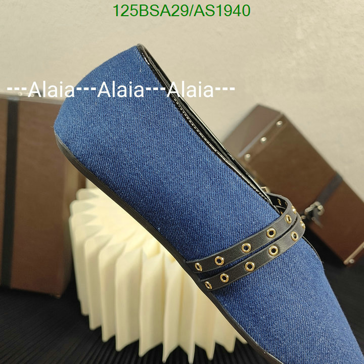 ALAIA-Women Shoes Code: AS1940 $: 125USD