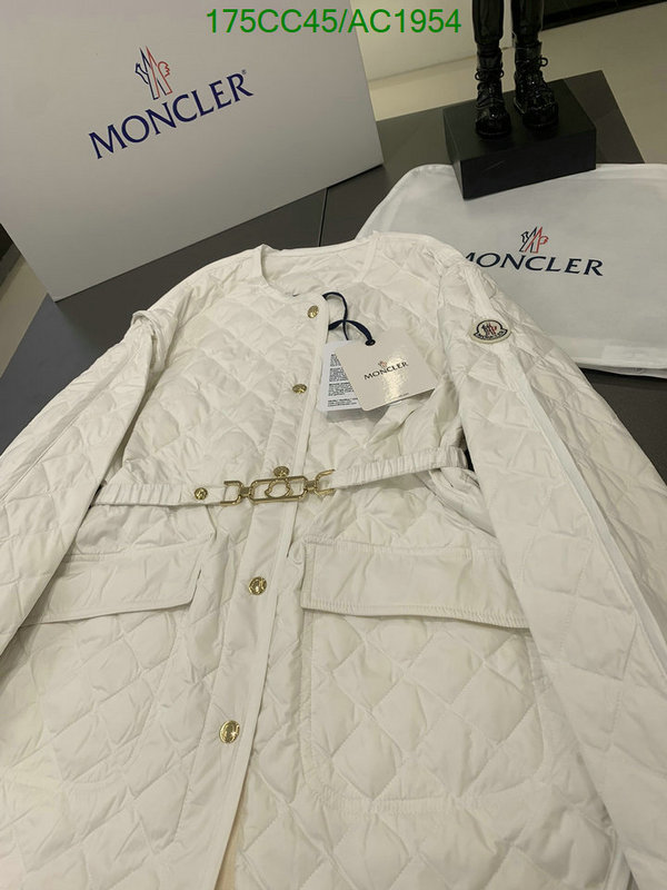 Moncler-Down jacket Women Code: AC1954 $: 175USD