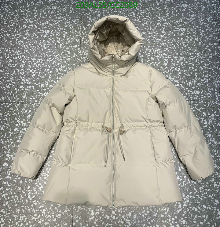 Moncler-Down jacket Women Code: CC2089 $: 209USD