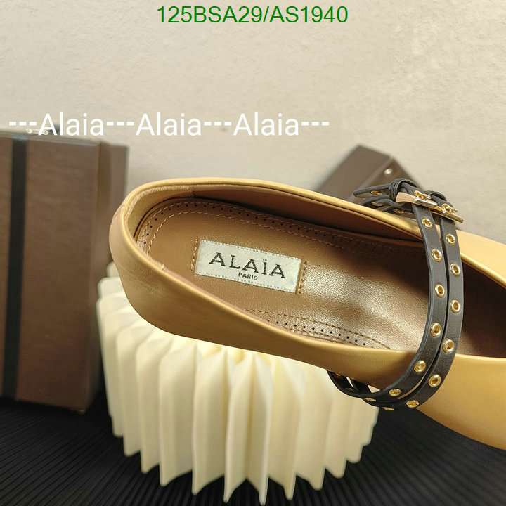 ALAIA-Women Shoes Code: AS1940 $: 125USD