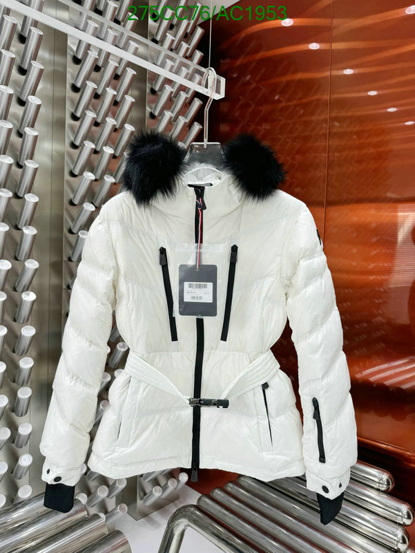 Moncler-Down jacket Women Code: AC1953 $: 275USD