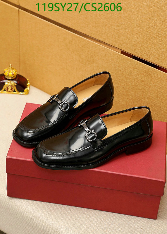 Ferragamo-Men shoes Code: CS2606 $: 119USD