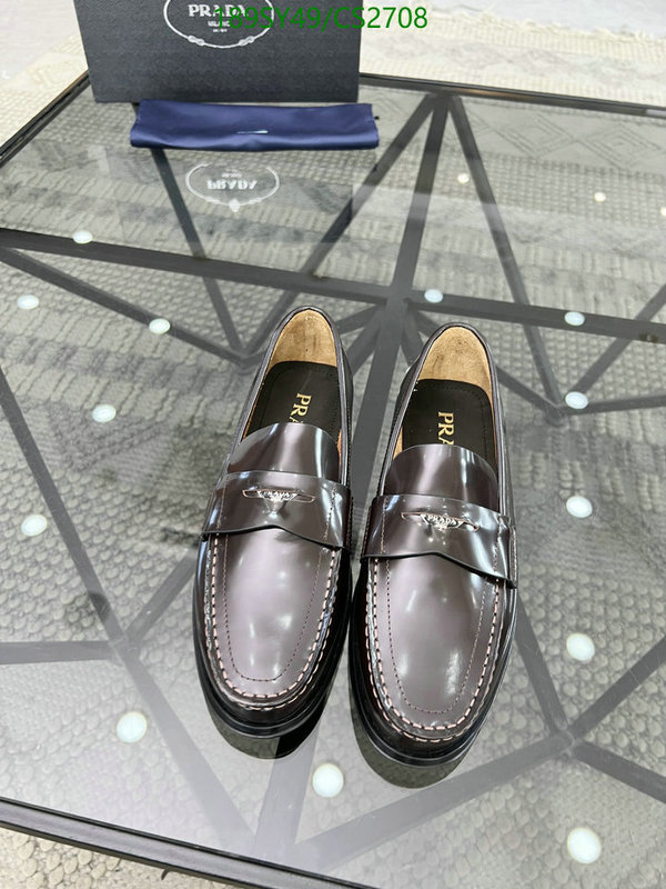 Prada-Men shoes Code: CS2708 $: 189USD