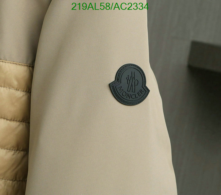 Moncler-Down jacket Men Code: AC2334 $: 219USD