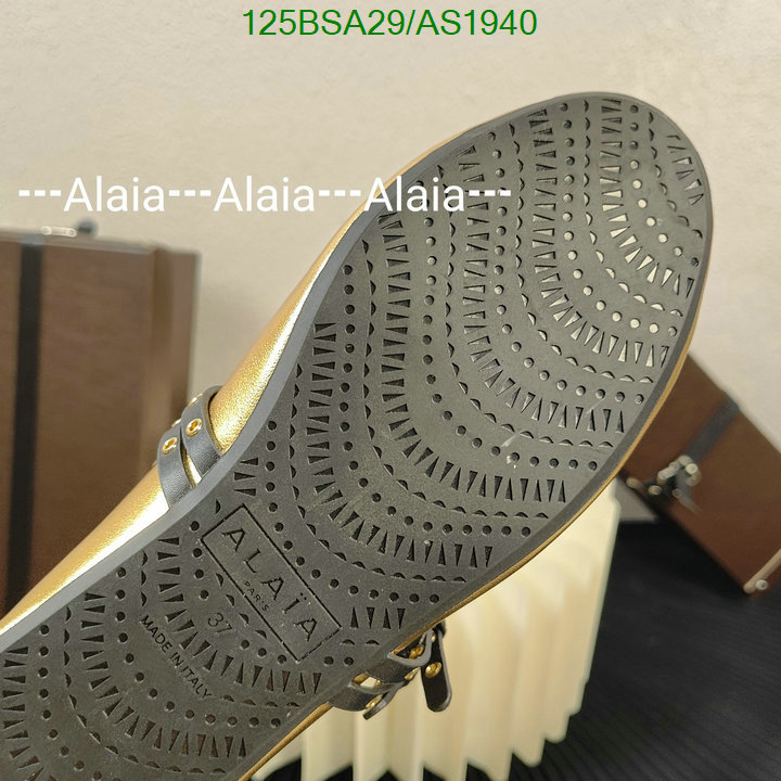 ALAIA-Women Shoes Code: AS1940 $: 125USD