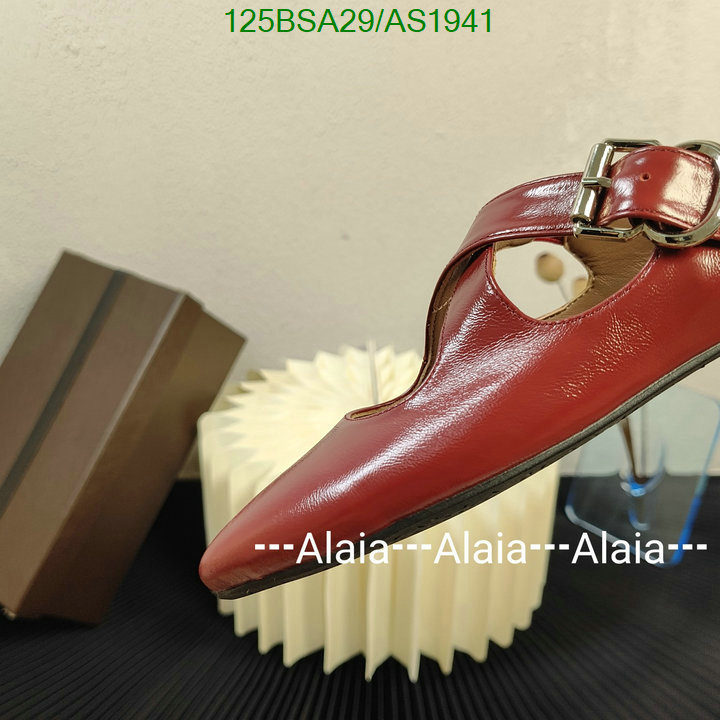 ALAIA-Women Shoes Code: AS1941 $: 125USD