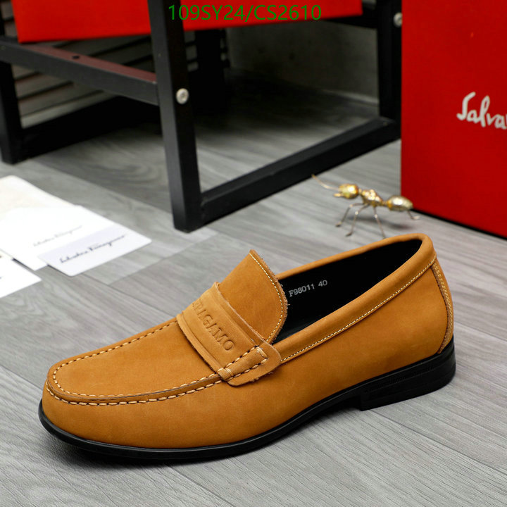 Ferragamo-Men shoes Code: CS2610 $: 109USD