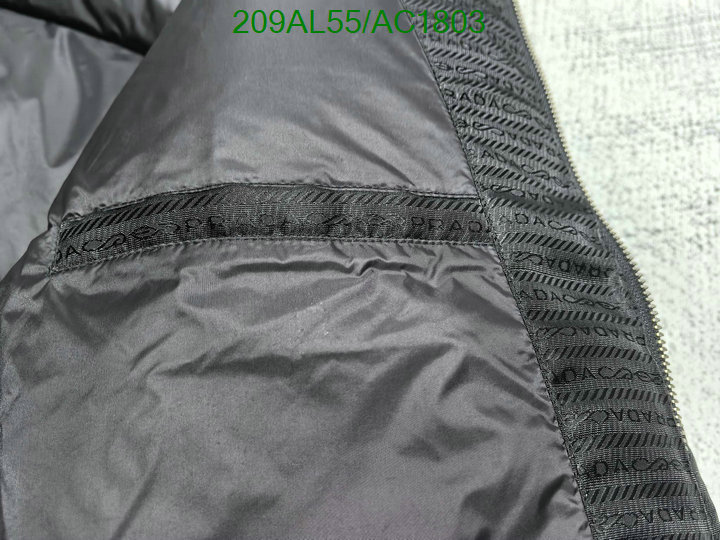 Prada-Down jacket Men Code: AC1803 $: 209USD