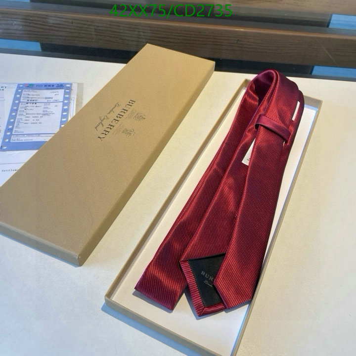 Burberry-Ties Code: CD2735 $: 42USD