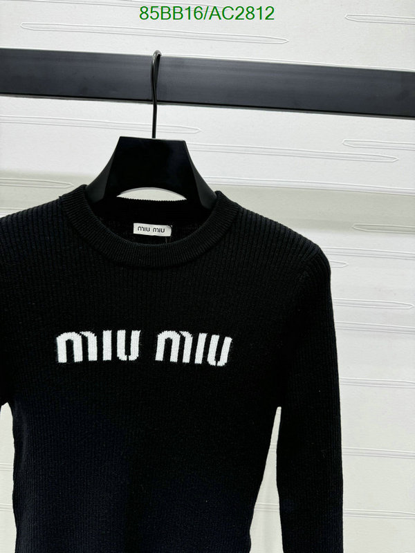 MIUMIU-Clothing Code: AC2812 $: 85USD