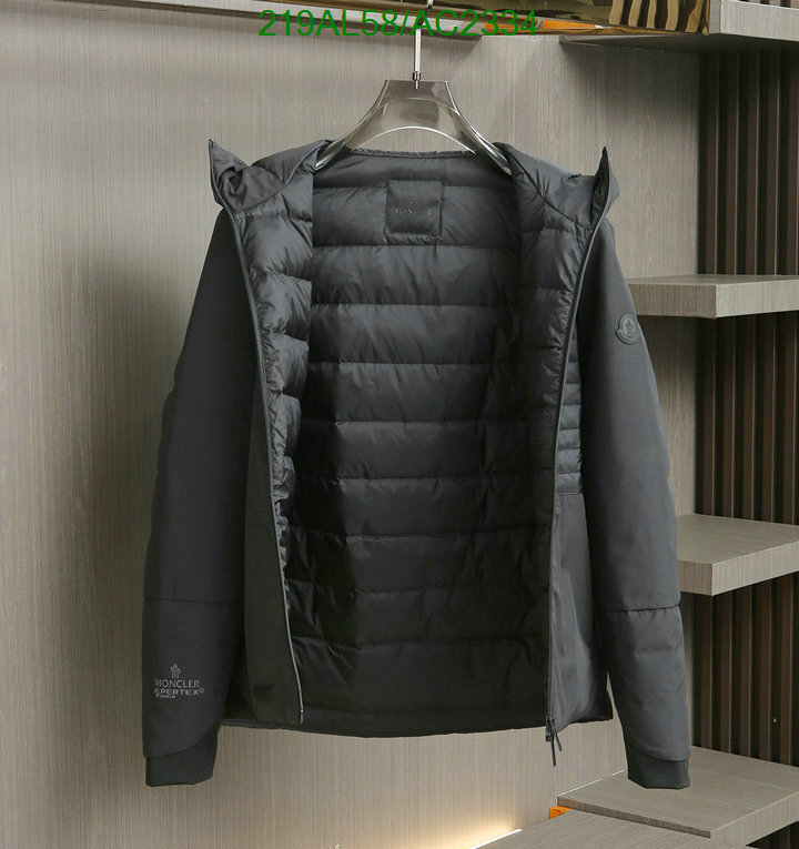 Moncler-Down jacket Men Code: AC2334 $: 219USD