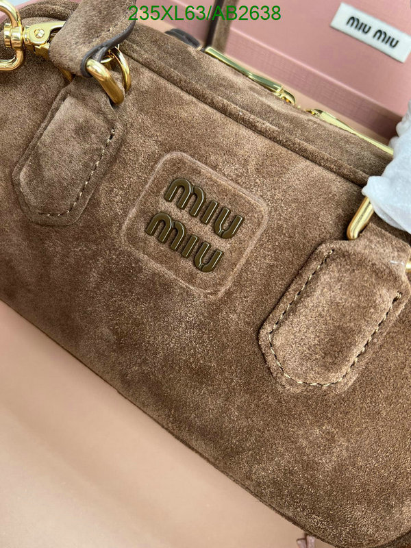 Miu Miu-Bag-Mirror Quality Code: AB2638 $: 235USD