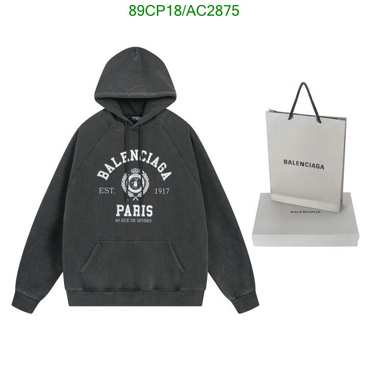 Balenciaga-Clothing Code: AC2875 $: 89USD