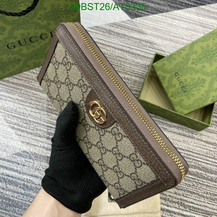 Gucci-Wallet Mirror Quality Code: AT3335 $: 99USD