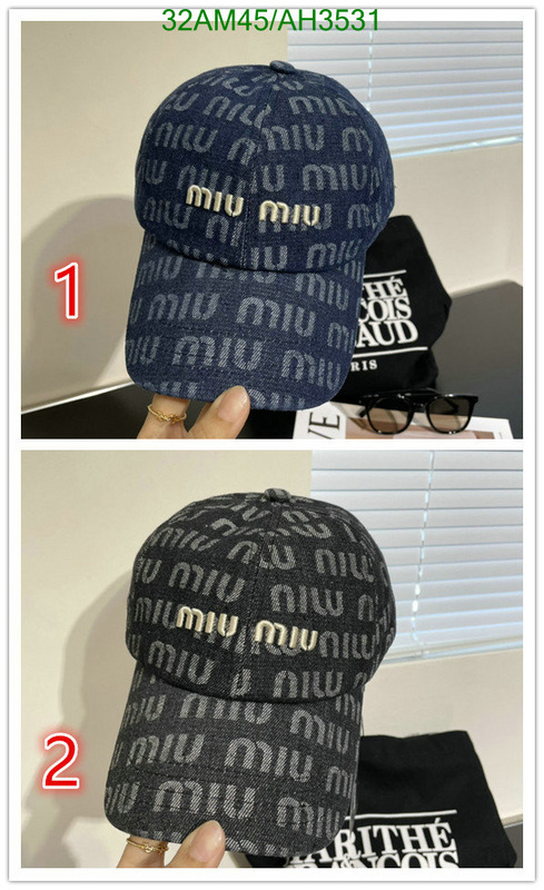 Miu Miu-Cap(Hat) Code: AH3531 $: 32USD