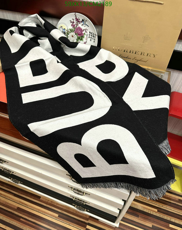 Burberry-Scarf Code: CM2189 $: 59USD