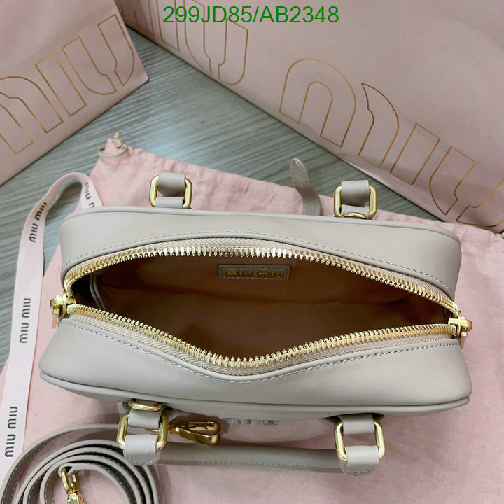 Miu Miu-Bag-Mirror Quality Code: AB2348 $: 299USD