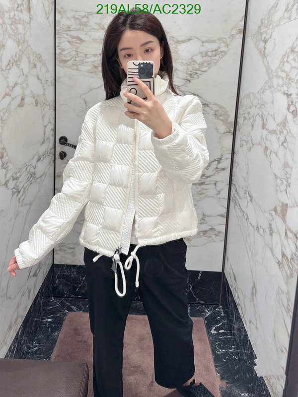 Moncler-Down jacket Women Code: AC2329 $: 219USD