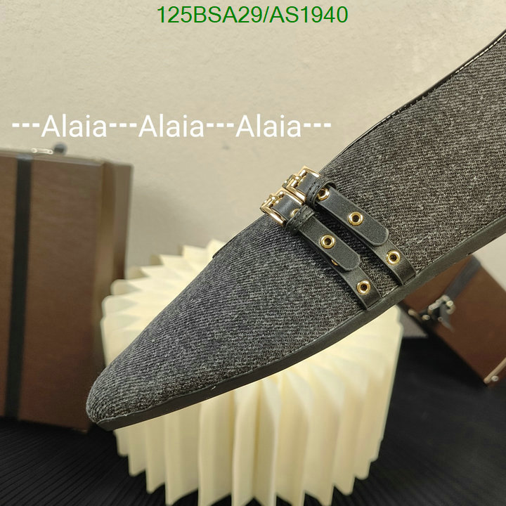 ALAIA-Women Shoes Code: AS1940 $: 125USD