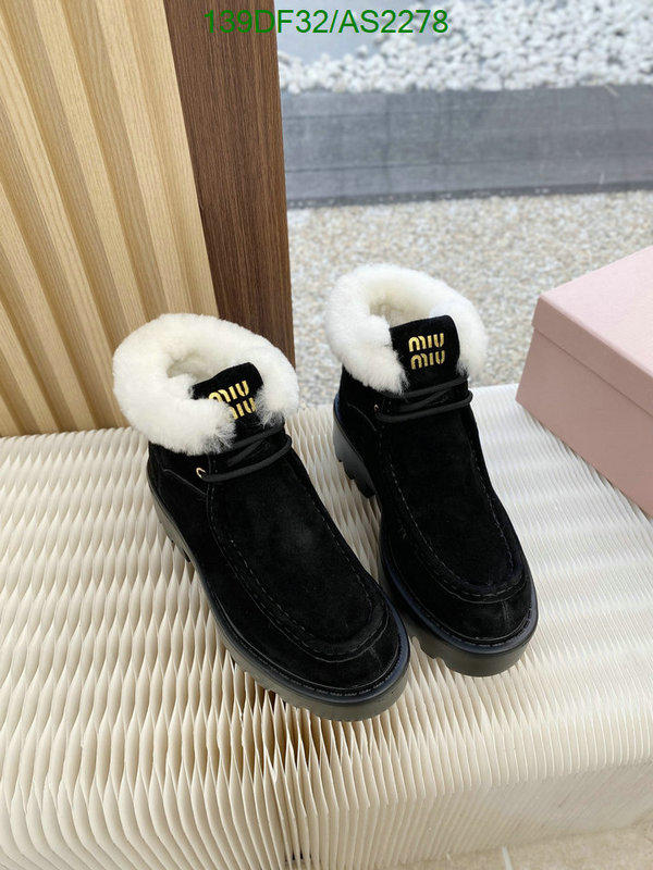 Miu Miu-Women Shoes Code: AS2278 $: 139USD