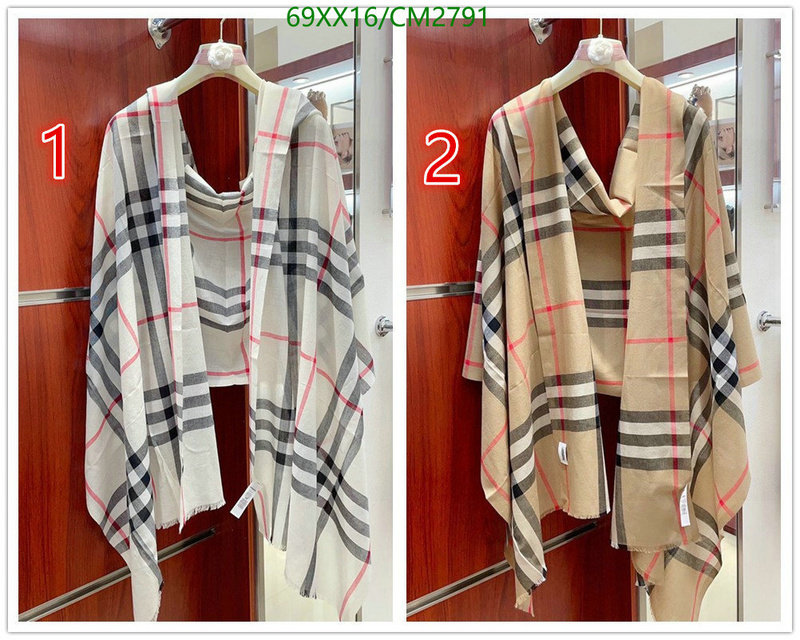 Burberry-Scarf Code: CM2791 $: 69USD