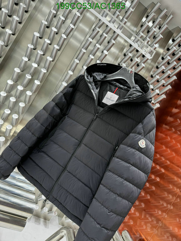 Moncler-Down jacket Men Code: AC1365 $: 199USD