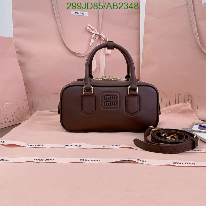 Miu Miu-Bag-Mirror Quality Code: AB2348 $: 299USD