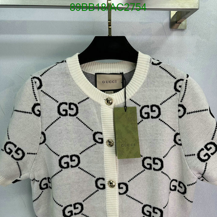 Gucci-Clothing Code: AC2754 $: 89USD