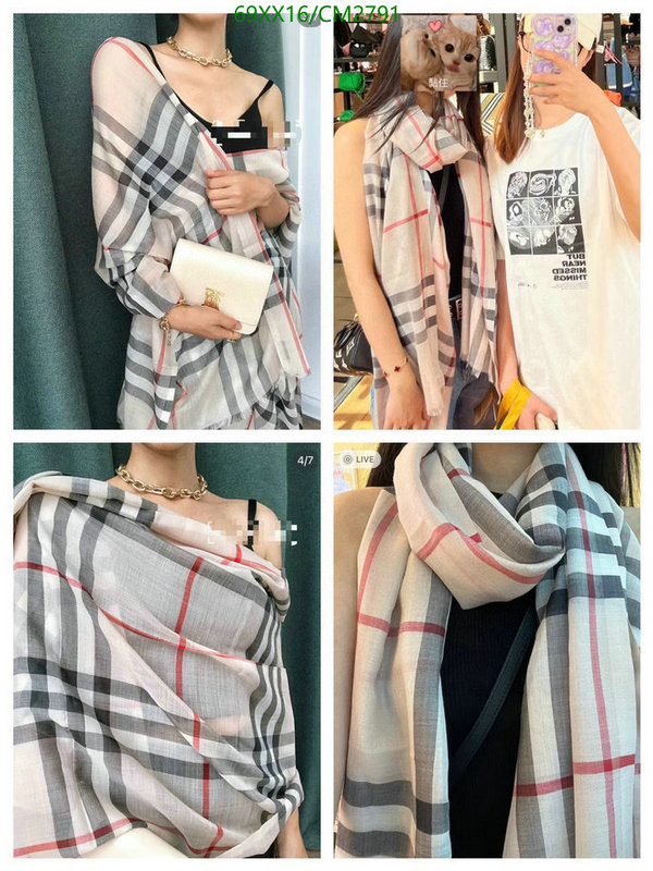 Burberry-Scarf Code: CM2791 $: 69USD