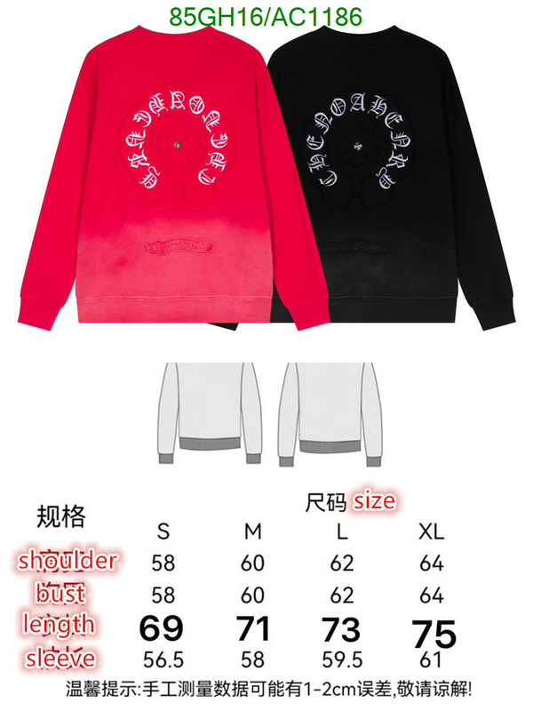 Chrome Hearts-Clothing Code: AC1186 $: 85USD