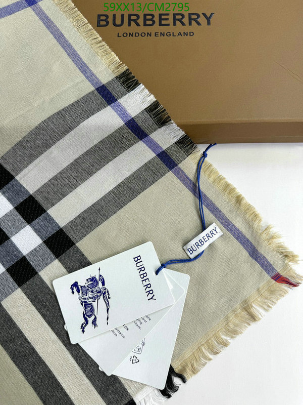 Burberry-Scarf Code: CM2795 $: 59USD