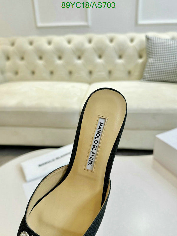 Manolo Blahnik-Women Shoes Code: AS703 $: 89USD