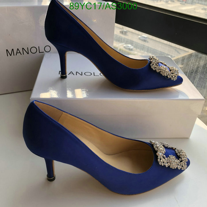 Manolo Blahnik-Women Shoes Code: AS3000 $: 89USD