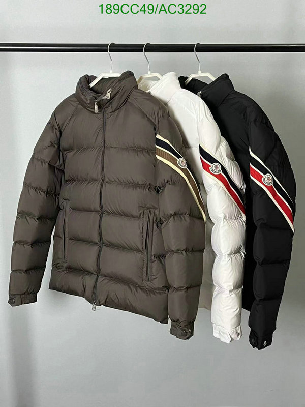 Moncler-Down jacket Men Code: AC3292 $: 189USD