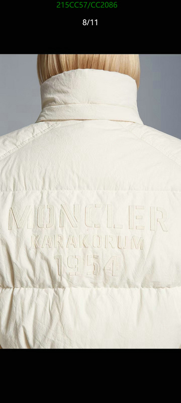 Moncler-Down jacket Women Code: CC2086 $: 215USD