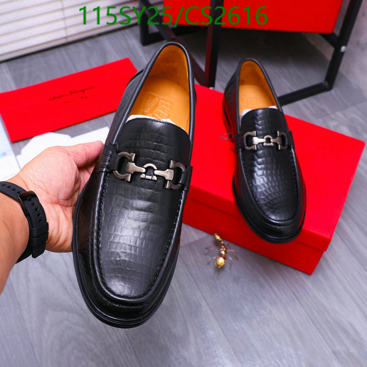 Ferragamo-Men shoes Code: CS2616 $: 115USD