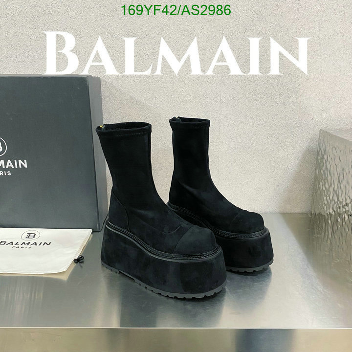 Balmain-Women Shoes Code: AS2986 $: 169USD