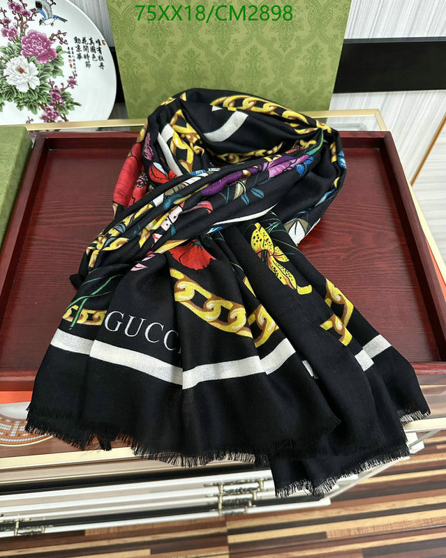 Gucci-Scarf Code: CM2898 $: 75USD