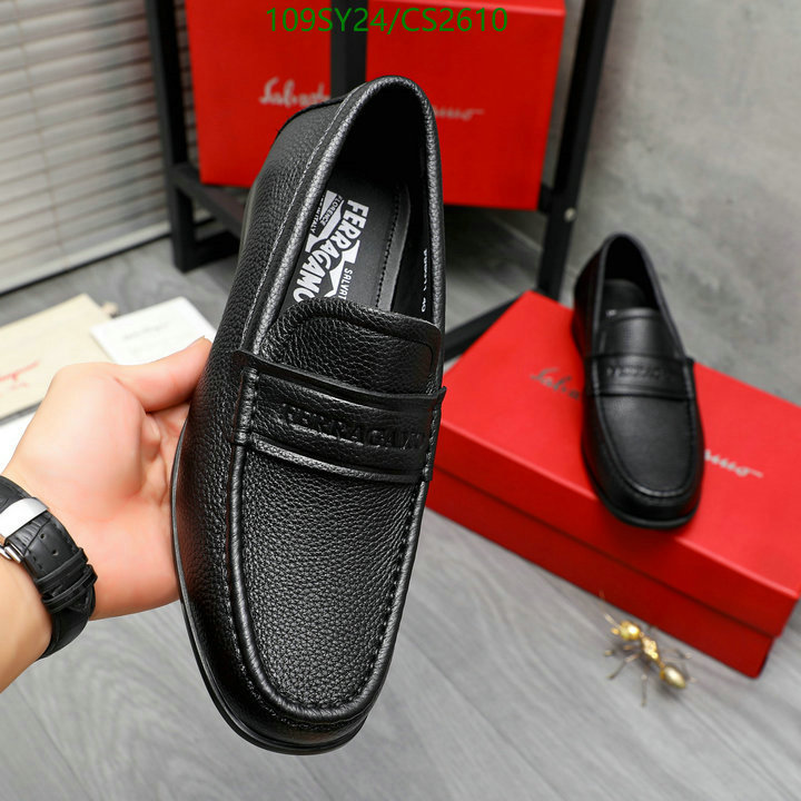 Ferragamo-Men shoes Code: CS2610 $: 109USD