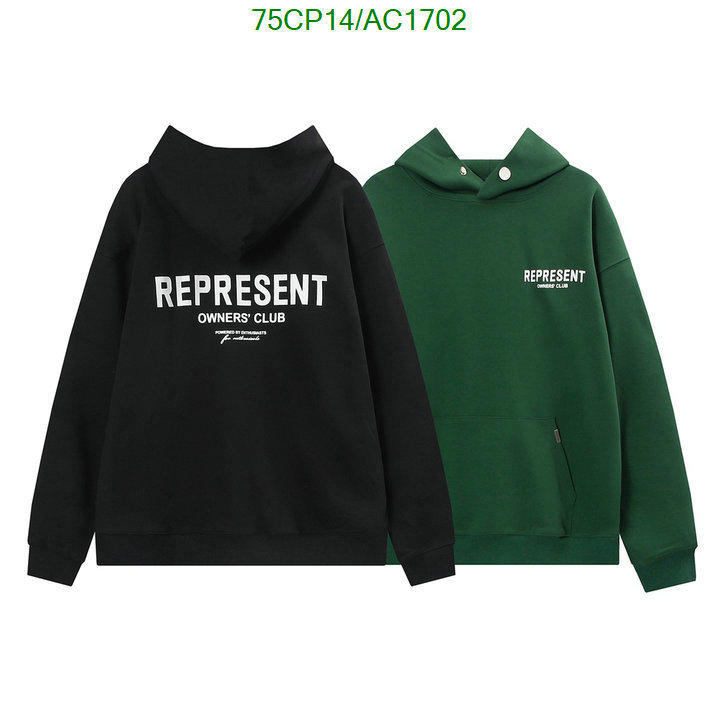 REPRESENT-Clothing Code: AC1702 $: 75USD