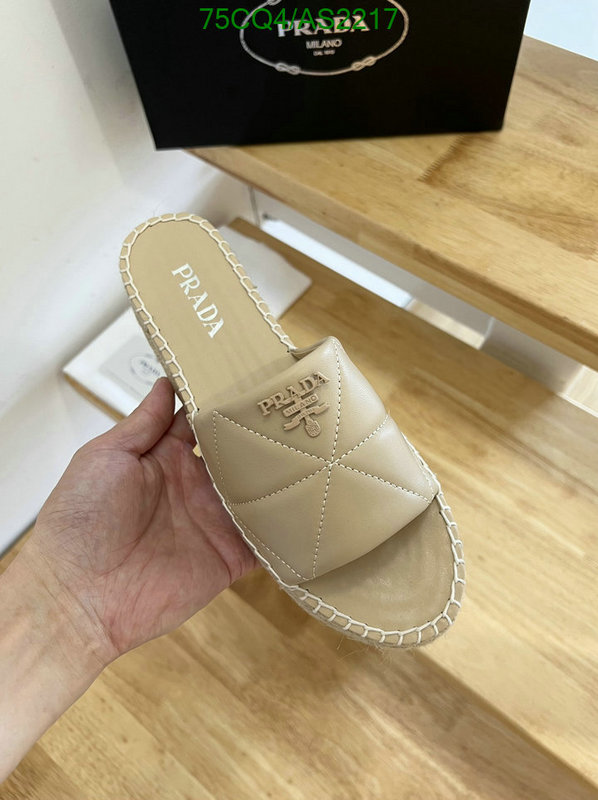 Prada-Women Shoes Code: AS2217 $: 75USD