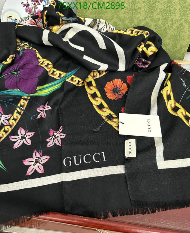 Gucci-Scarf Code: CM2898 $: 75USD