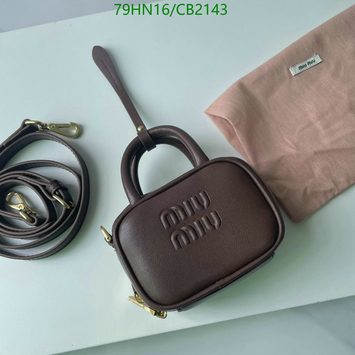 Miu Miu-Bag-4A Quality Code: CB2143 $: 79USD