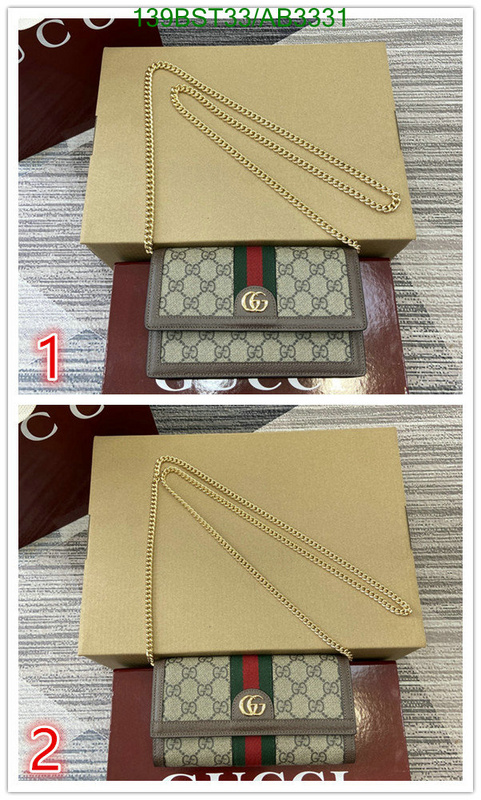 Gucci-Bag-Mirror Quality Code: AB3331 $: 139USD