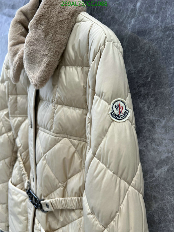 Moncler-Down jacket Women Code: CC2088 $: 269USD